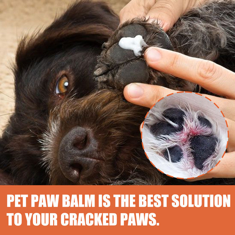 EELHOE Pet Paw Balm For Cats And Dogs Foot Pad Protective Oil Soothes And Moisturizes And Cures Dry And Cracked Feet