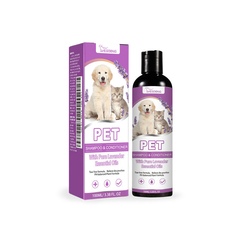 Yegbong Pet Shampoo Relieves skin itching & irritation Detangles & softens fur