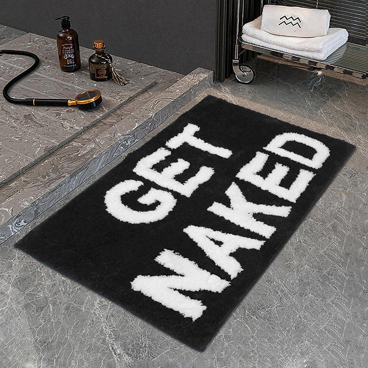 Non Slip Absorbent Bathroom Floor Mat Soft Washable Door Rug Home Decor