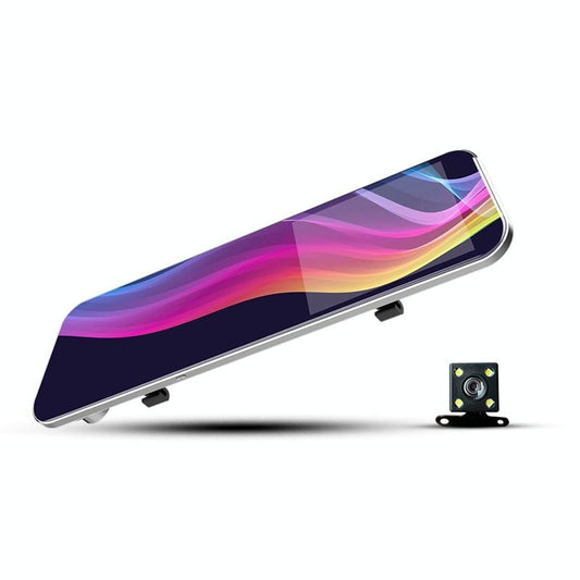 Hd Dual Record Lens Car Rear View Mirror with 5 Screen - A6 Driving Recorder