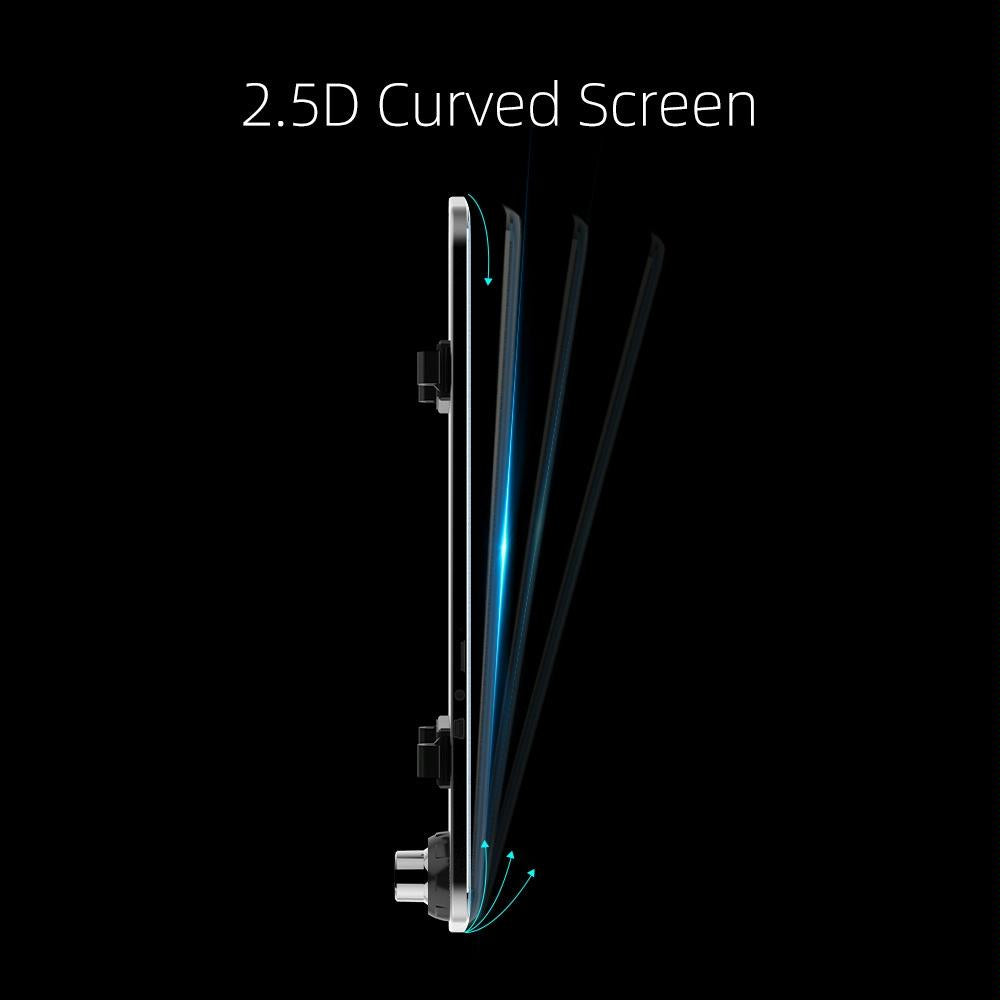 Hd Dual Record Lens Car Rear View Mirror with 5 Screen - A6 Driving Recorder