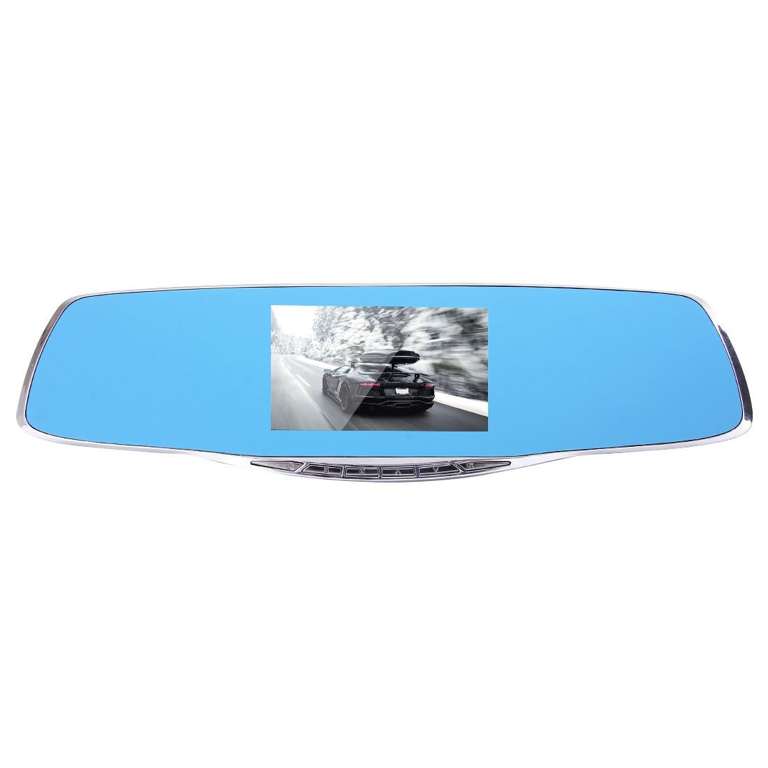 4.3 Hd 1080p Rearview Mirror Vehicle Dvr with Screen Display