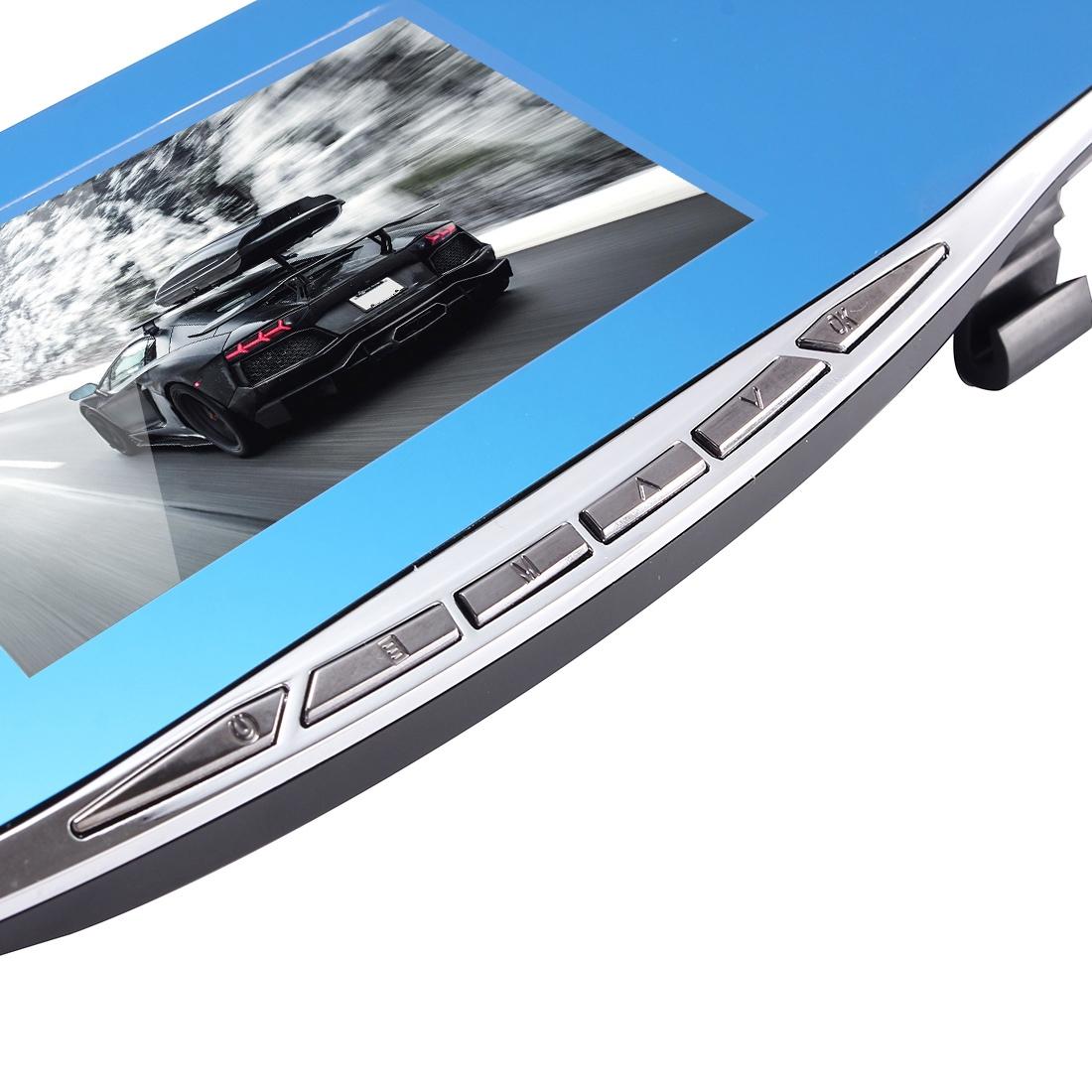 4.3 Hd 1080p Rearview Mirror Vehicle Dvr with Screen Display