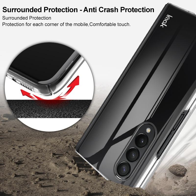 For Samsung Galaxy Z Fold4 5G Imak Wing Ii Crystal Pro Case Samsung Fold 4 - Sleek Protection