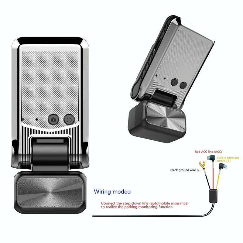 Hd Dual Camera Car Dash Cam with Night Vision and Wifi