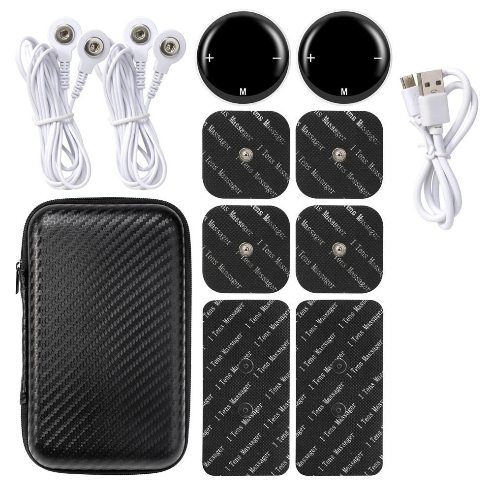 Ems Cervical Massager Patch Full Body Pulse Therapy - Single Host With Remote