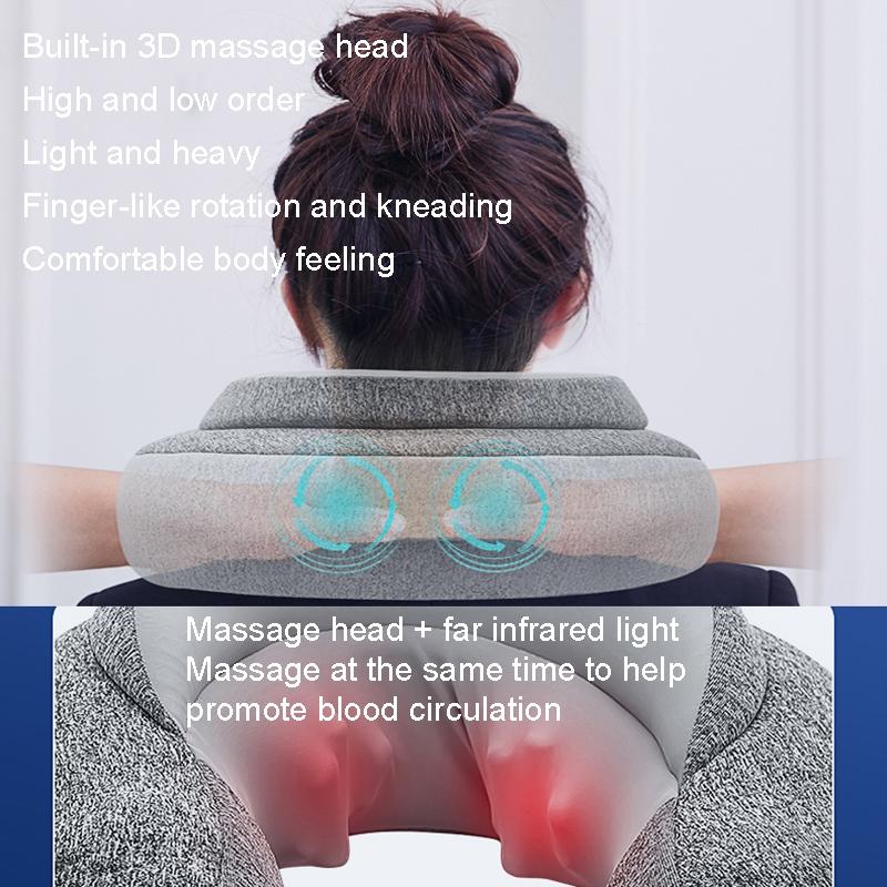 Portable Cervical Massager With Hot Compress Uneck Air 3