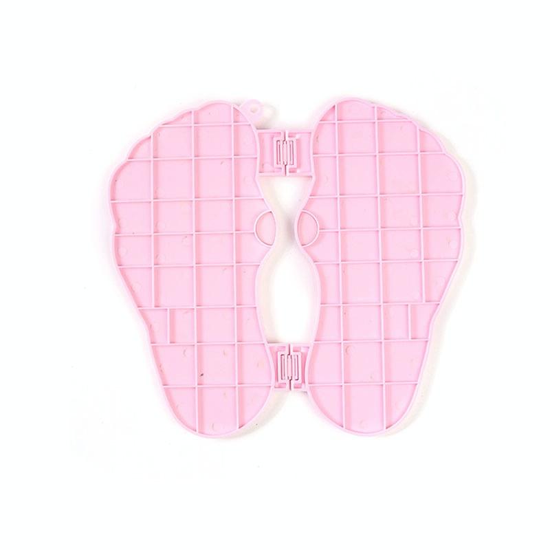 Portable Ems Foot Massager Elderly Relaxing Pulse Therapy Black