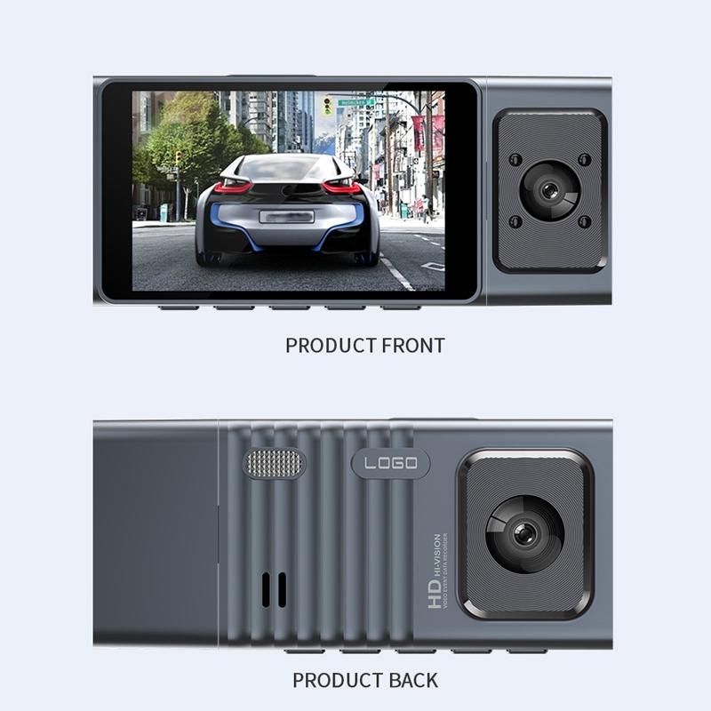 3-in-1 Car Dash Cam with Wifi 1080p Night Vision 3 Ips Screen 32gb - 32G