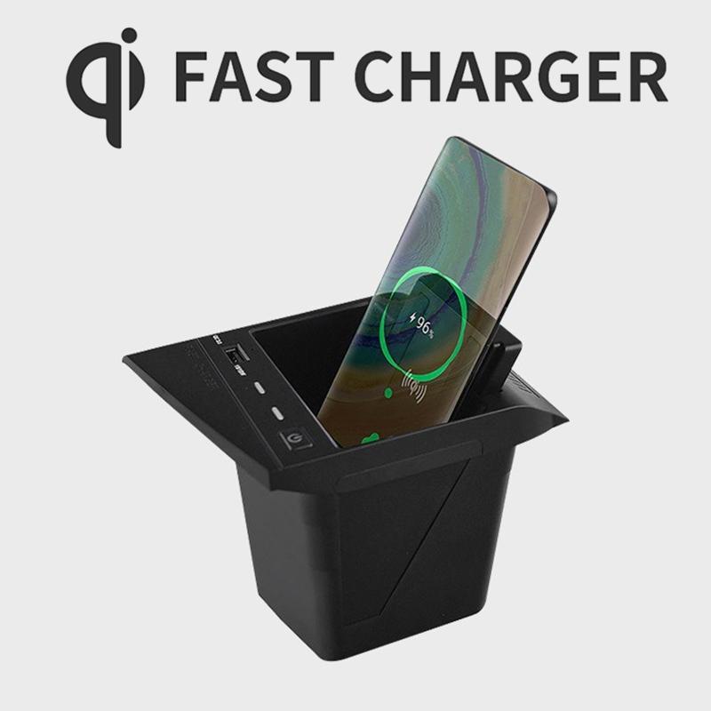 Wireless Charger for Lexus Es 2018-2022 - 10w Qi Standard Quick Charging