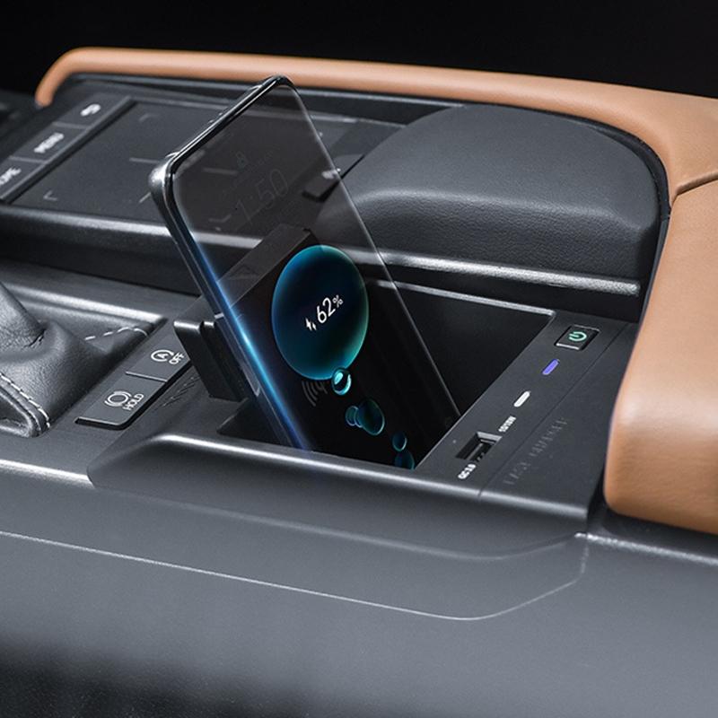 Wireless Charger for Lexus Es 2018-2022 - 10w Qi Standard Quick Charging