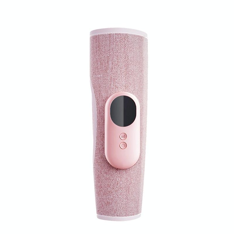 Wireless Leg Massager Pink Hot Compress + Air Pressure + Vibration