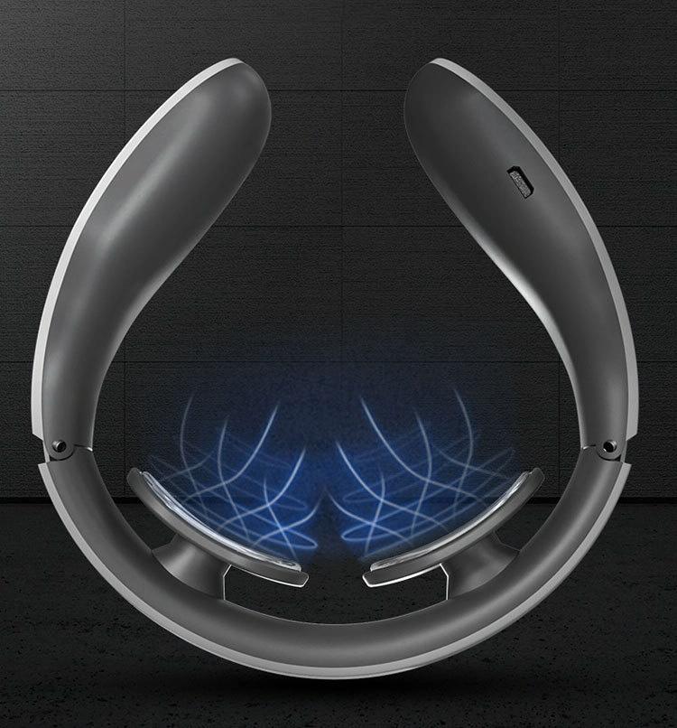 Electromagnetic Pulse Neck Massager With Heating Charging