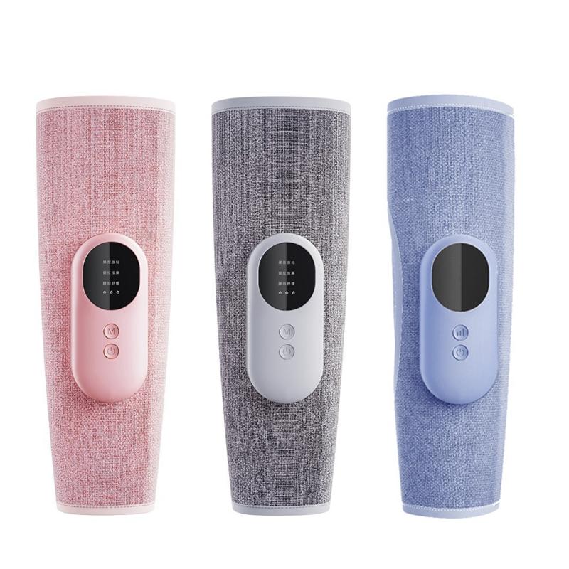 Wireless Leg Massager Blue Double Hot Compress + Air Pressure + Vibration