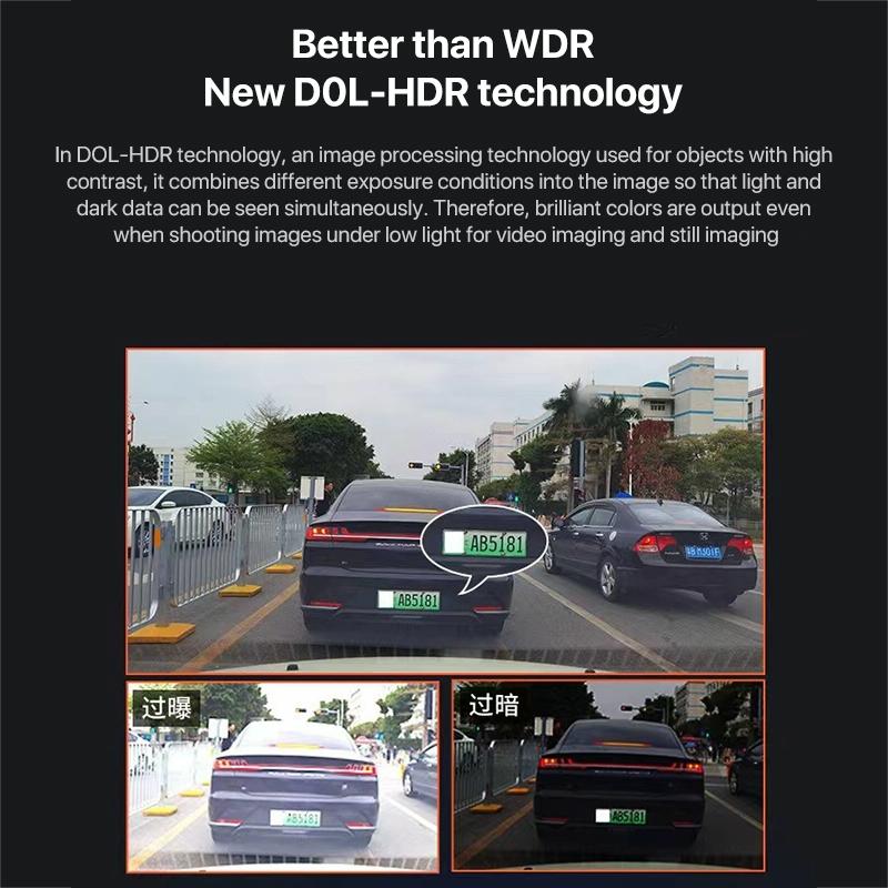 Hd Night Vision Car Recorder with Wifi & Mobile App Support