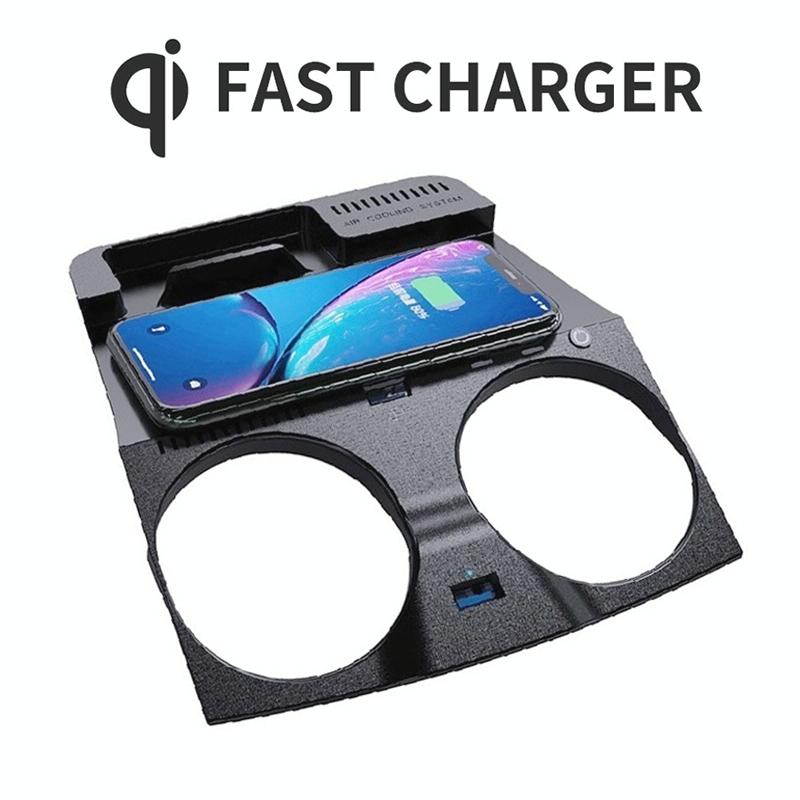 Wireless Charger for Bmw M5 2018-2021 - 10w Qi Standard Quick Charging