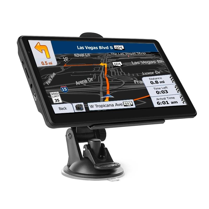 7 Inch Car Gps Navigator 8G + 128M Resistive Screen Fm / Tf - Southeast Asia Map