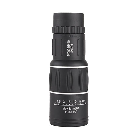 High Definition Monocular Telescope For Outdoor Bird Viewing - 16X52 Green Film - 16X52 Without Bag