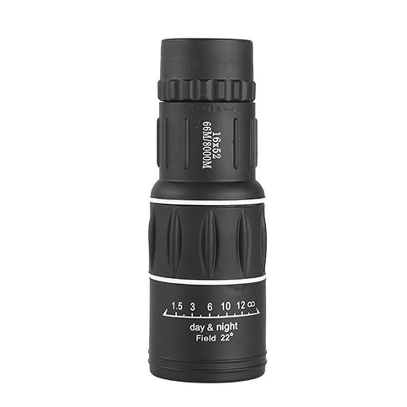 High Definition Monocular Telescope For Outdoor Bird Viewing - 16X52 Green Film - 16X52 Without Bag