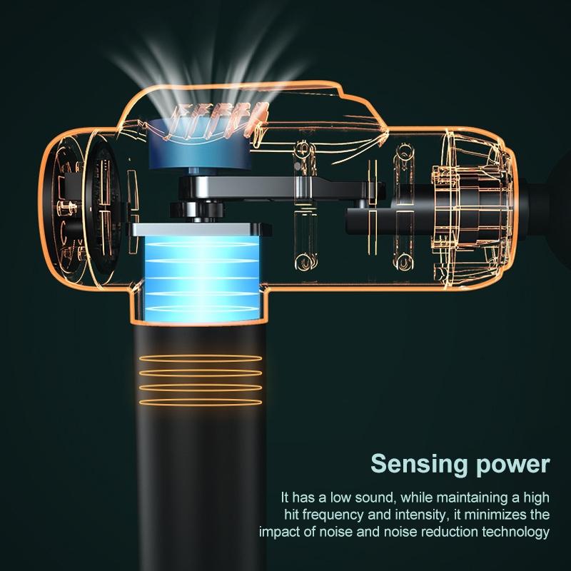 Flagship Model 6 Gears Fascia Massage Gun For Muscle Relaxation