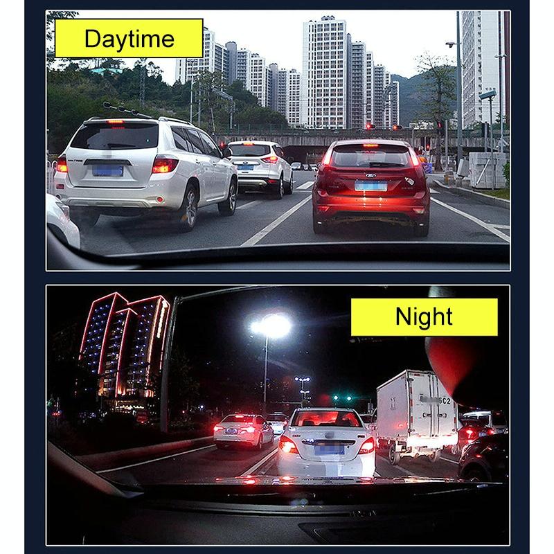 Hd 1080p Car Dvr with 3-in-1 Function and Wide Angle Night Vision - 4 Inch