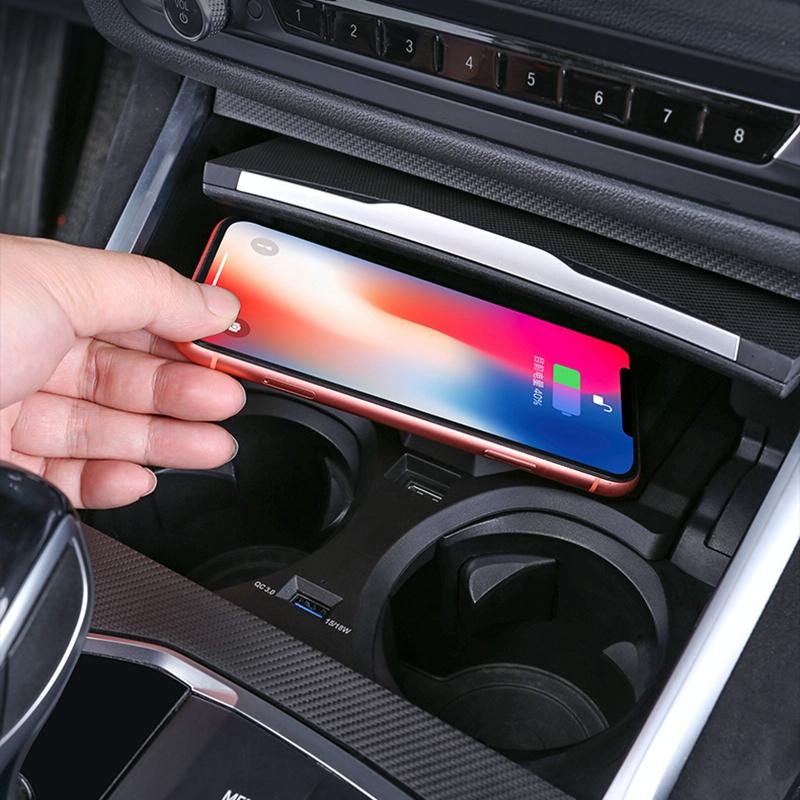 Wireless Car Charger for Bmw 3 Series 2020-2022 - 10w Qi Quick Charge
