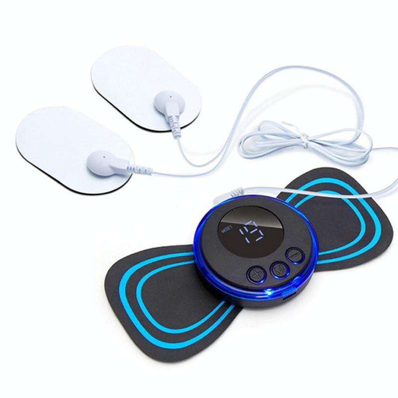 2-In-1 Remote Upgrade Jack For Sc-195B Mini Cervical Massage Stickers Ems Pulse Meridian Therapy Instrument - 4-In-1 Remote Upgrade