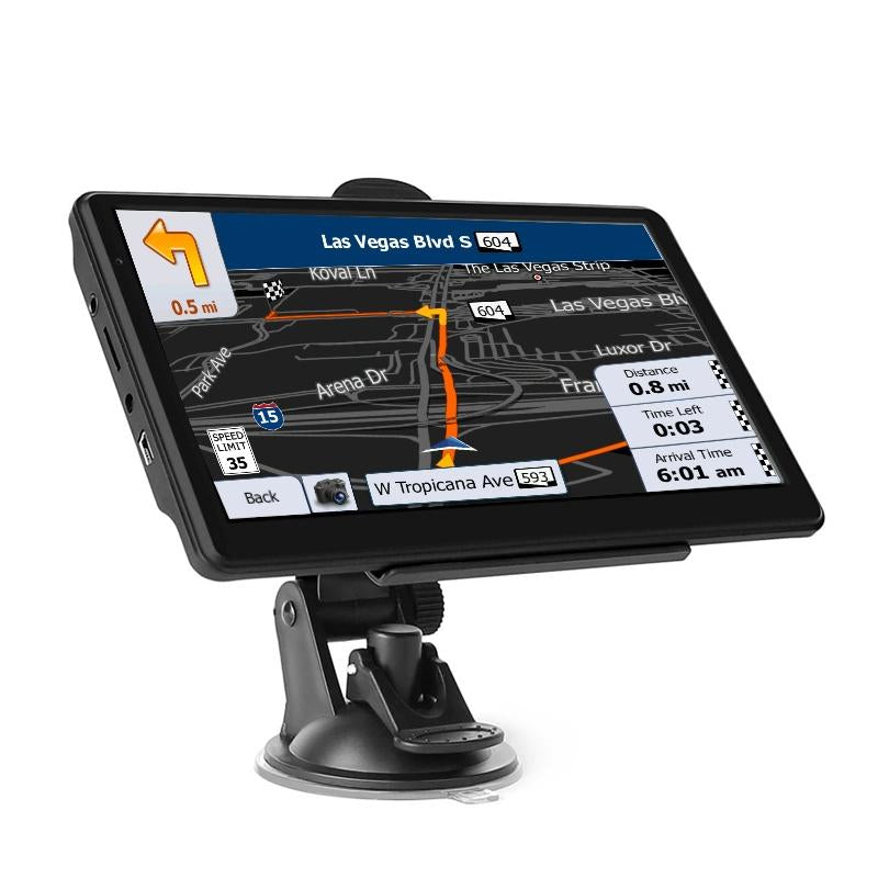 7 Inch Car Gps Navigator 8G + 256M Capacitive Screen Bluetooth Reverse Image - North America Map