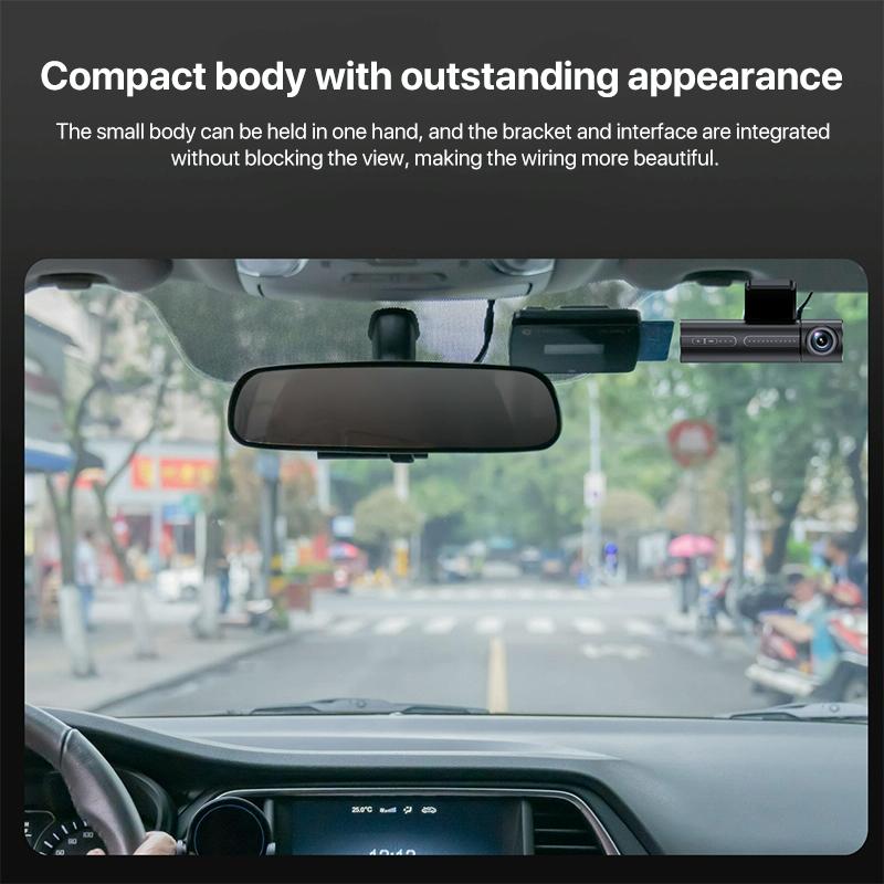 Panoramic Triple Recording Wifi Dash Cam with 2k Ultra Hd Night Vision