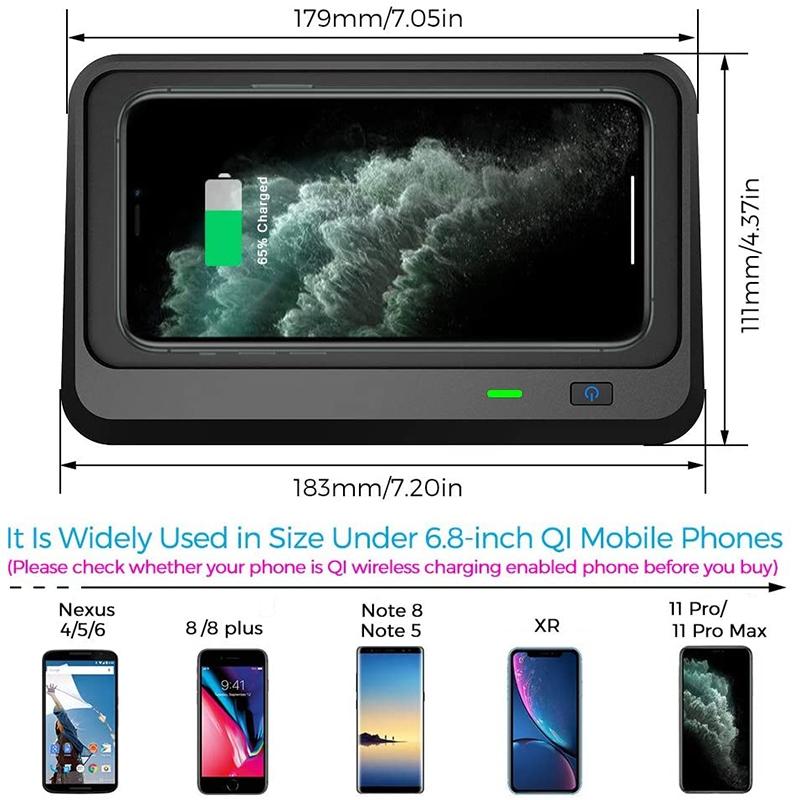 10w Wireless Charger for Land Rover Discovery Sport 2015-2019