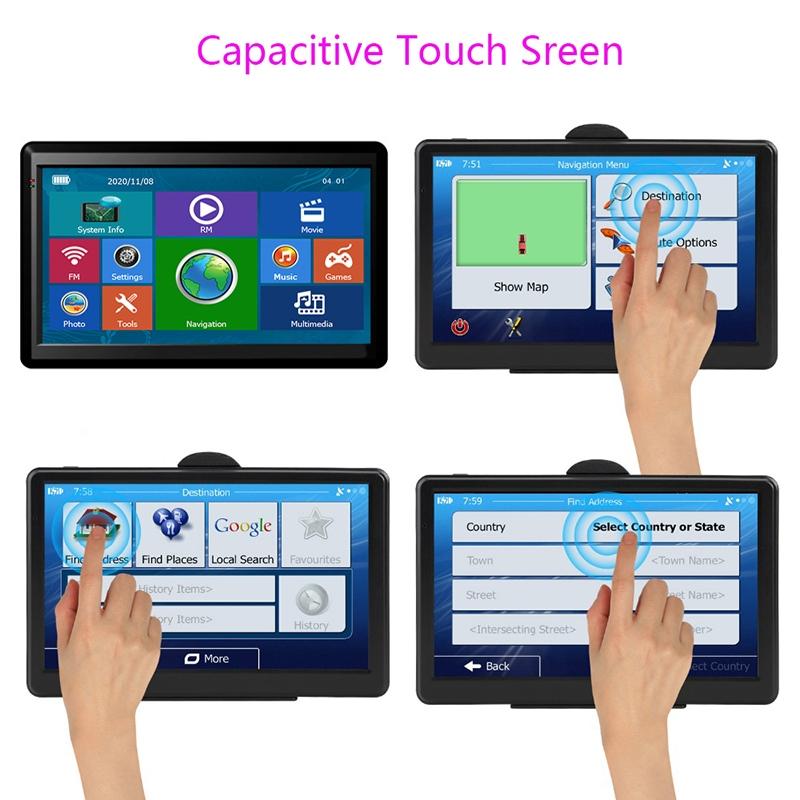 7 Inch Car Gps Navigator 8G + 256M Capacitive Screen - Middle East Map