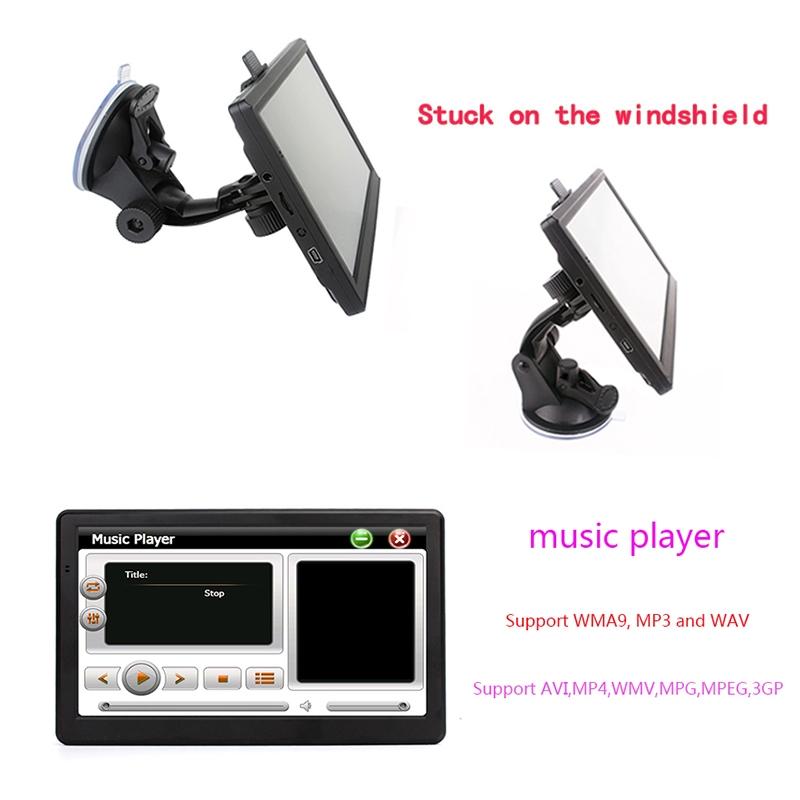 7 Inch Car Gps Navigator 8G + 256M Capacitive Screen - Middle East Map
