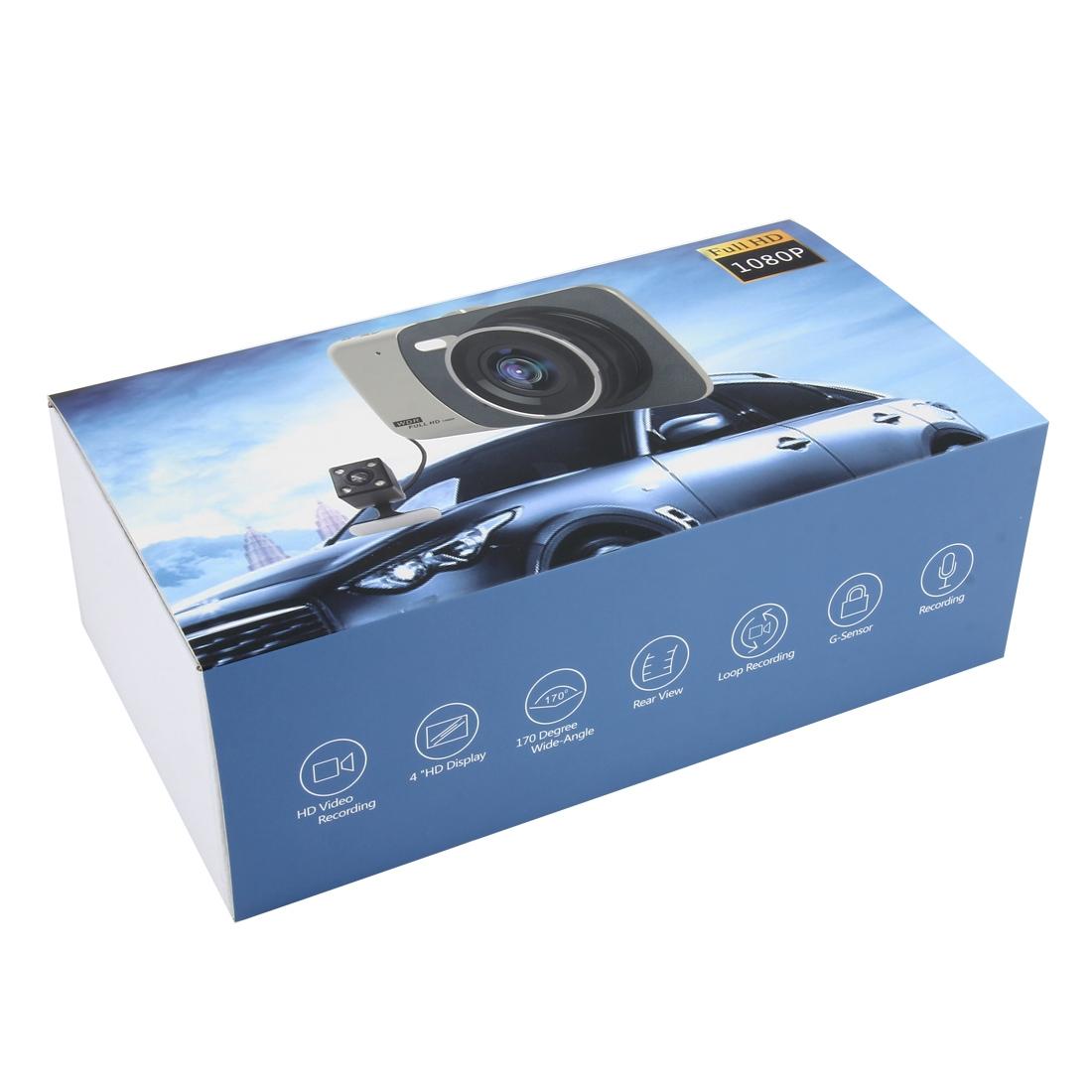 4 Hd Car Recorder with F2.0 Camera - Hd Display Video Recording