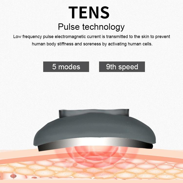 Rechargeable Electric Neck Massager Intelligent Pulse Shock Home Use