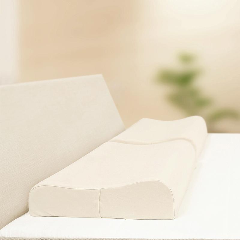 8H Z2 Natural Latex Pillow Soft & Breathable With Cotton Pillowcase