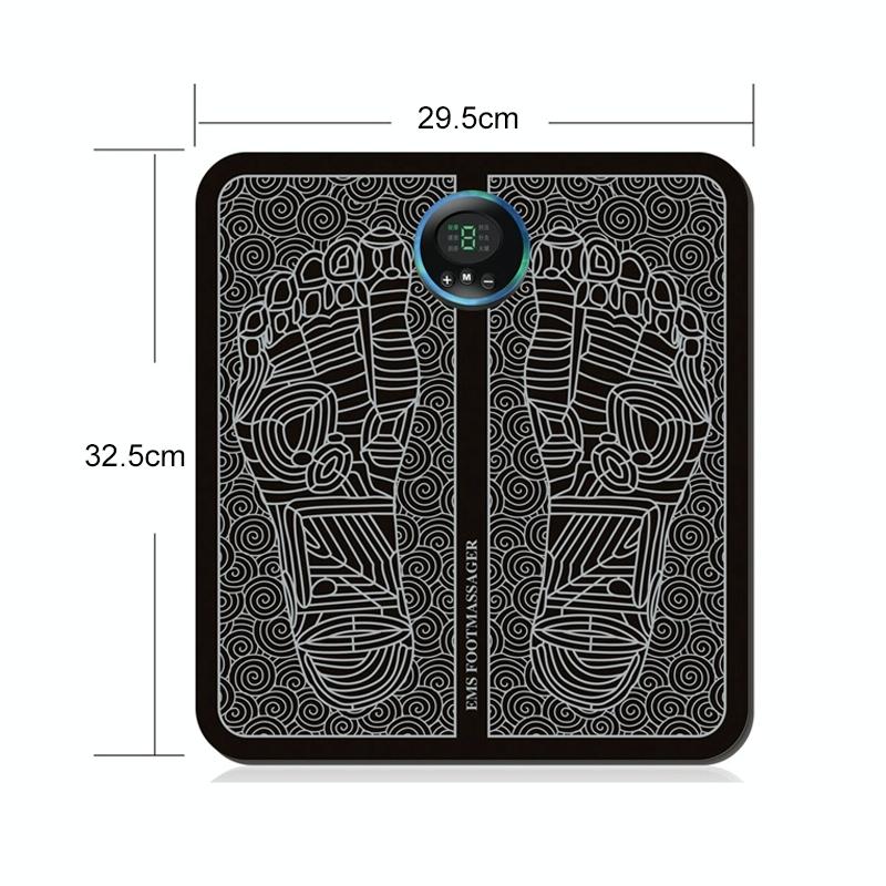 Rechargeable Ems Foot Pad For Smart Micro-Current Therapy