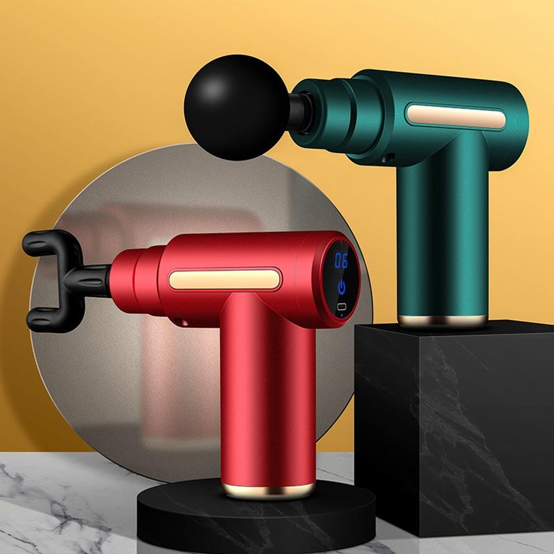 Electric Shock Muscle Massage Gun - Mini Green Pocket