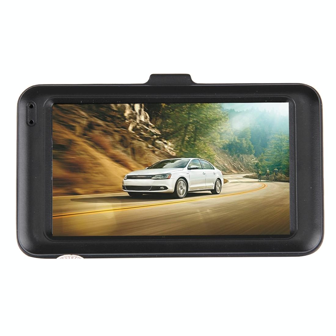 3.0 Lcd Car Dvr Camera with 720p Hd 3.0mp 170 Degree Wide Angle View
