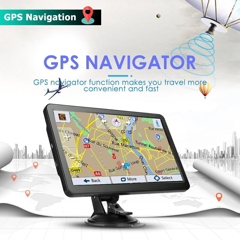7 Inch Car Gps Navigator 8G + 128M Capacitive Screen Fm / Tf Germany Map