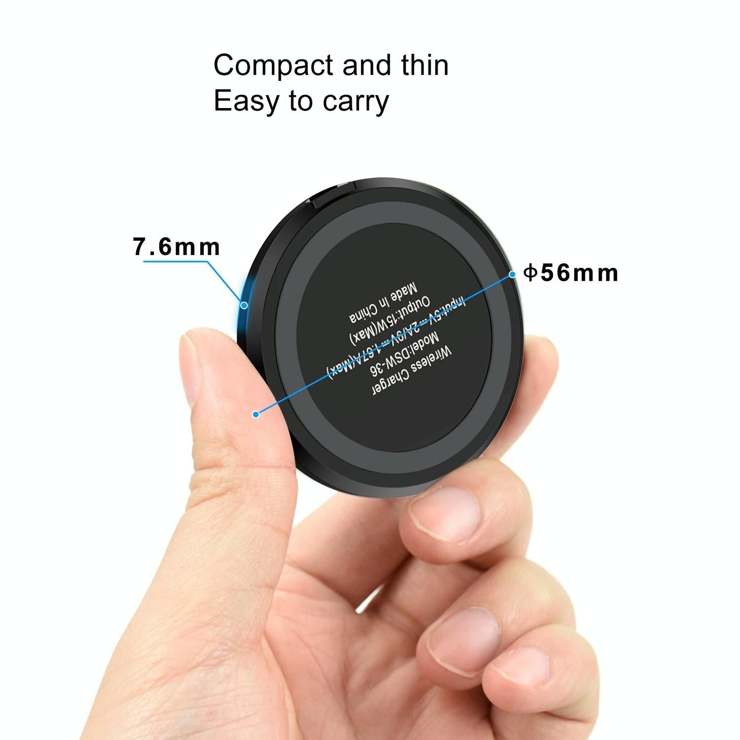15W Fast Wireless Charger For Mobile Phones