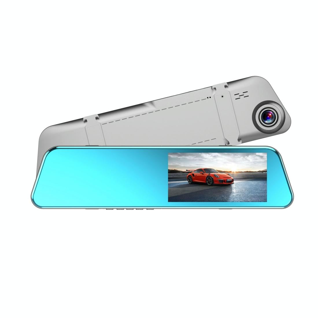 5.18 Full Hd Touch Screen Dual-lens Rearview Mirror Dvr Camera