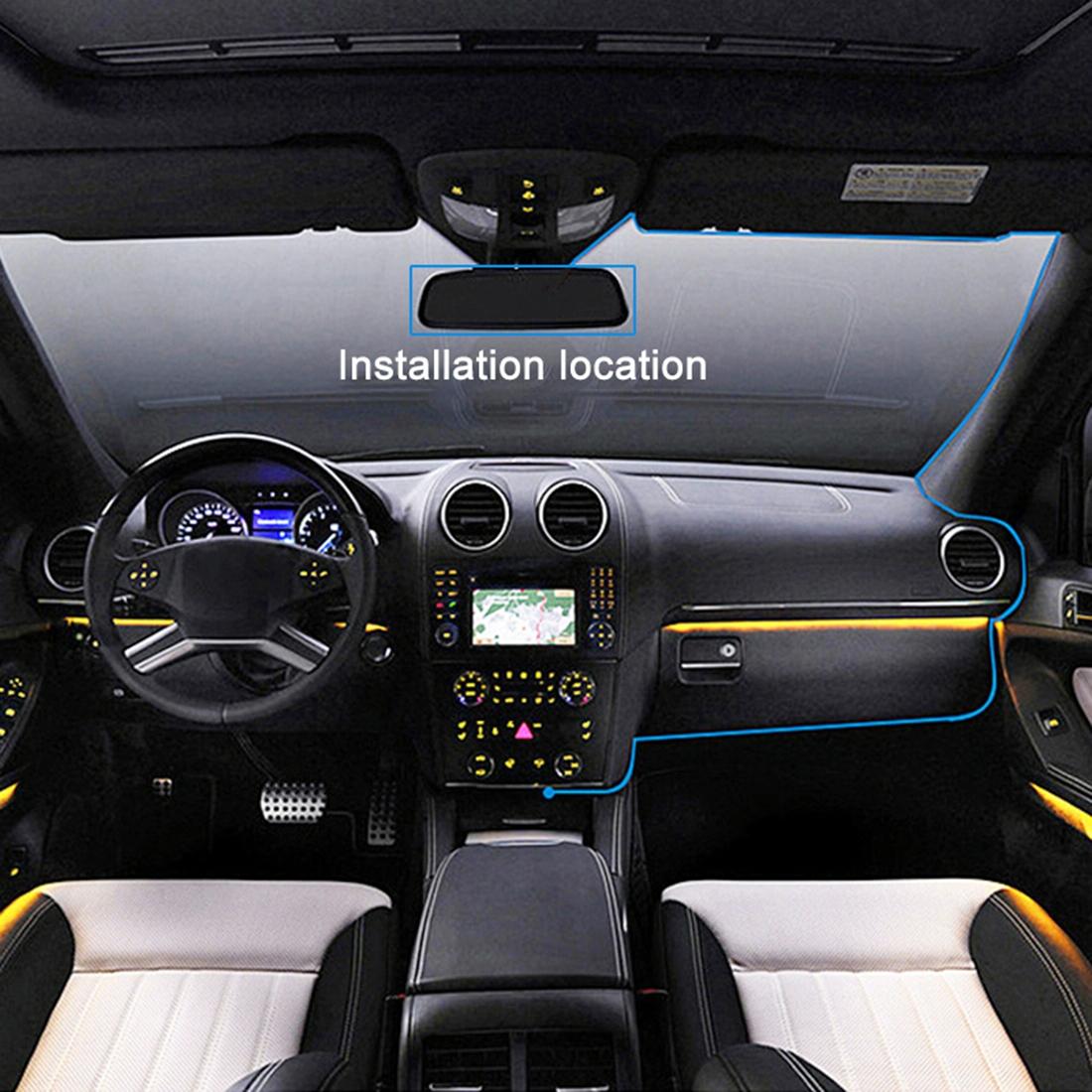 5.18 Full Hd Touch Screen Dual-lens Rearview Mirror Dvr Camera