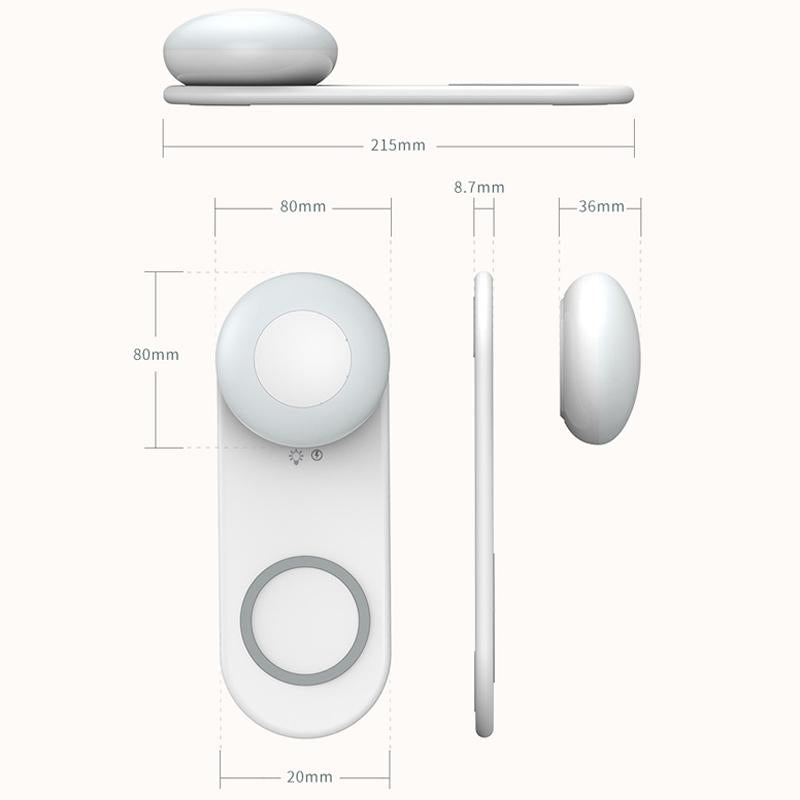 Multifunctional Wireless Charging Desk Lamp