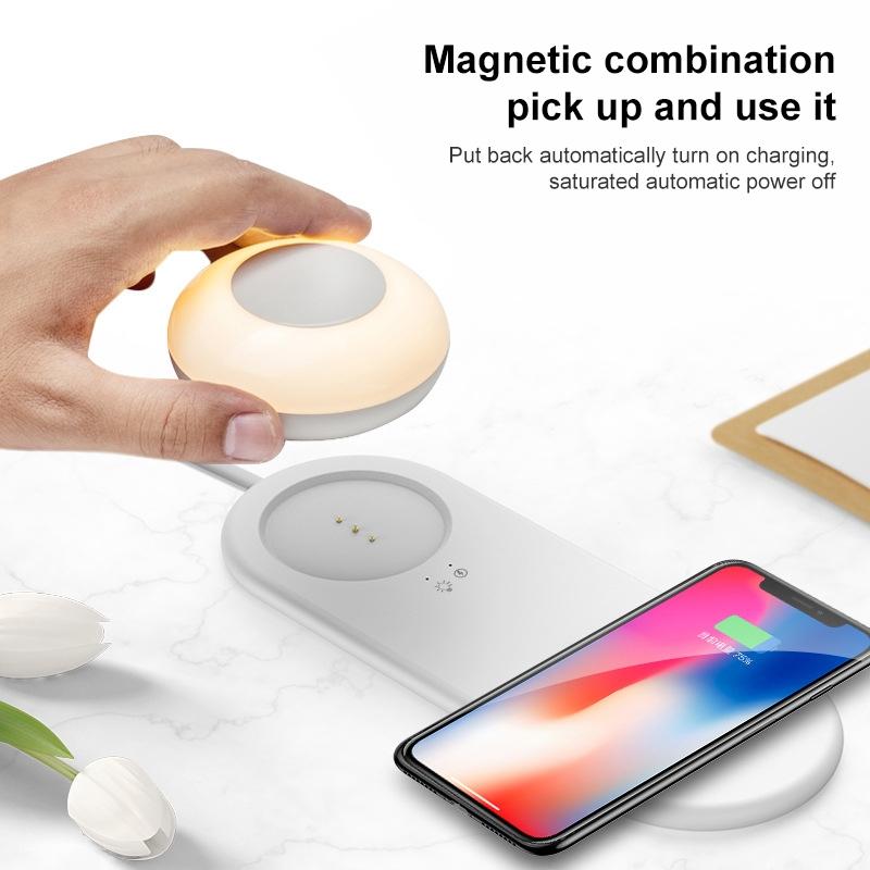 Multifunctional Wireless Charging Desk Lamp