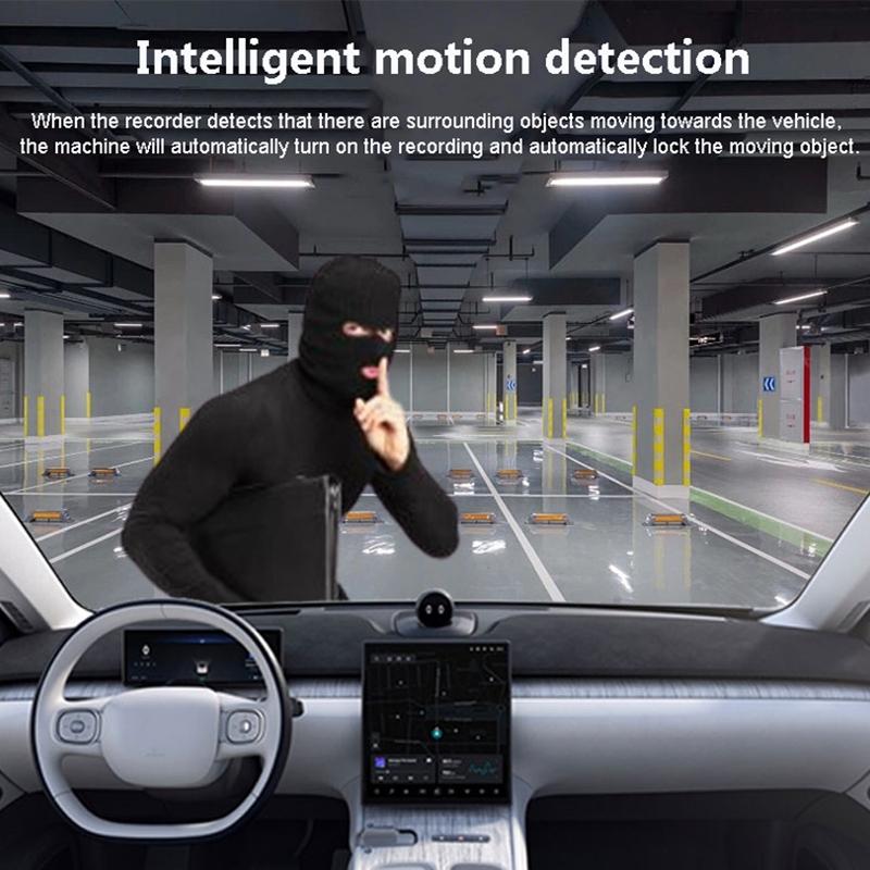 1080p Hd Single Driving Recorder - 3 Inch Car