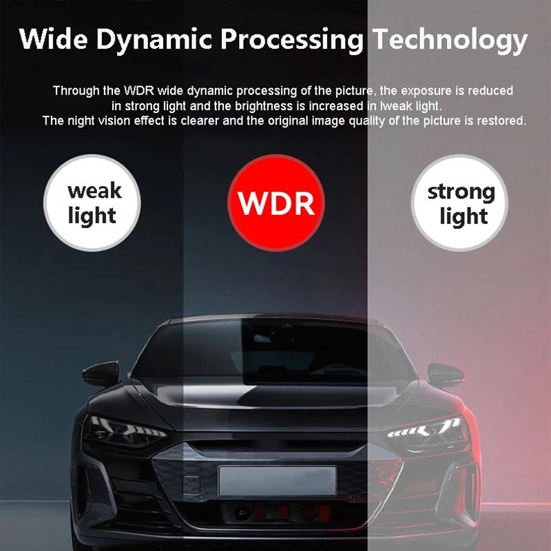 1080p Hd Single Driving Recorder - 3 Inch Car