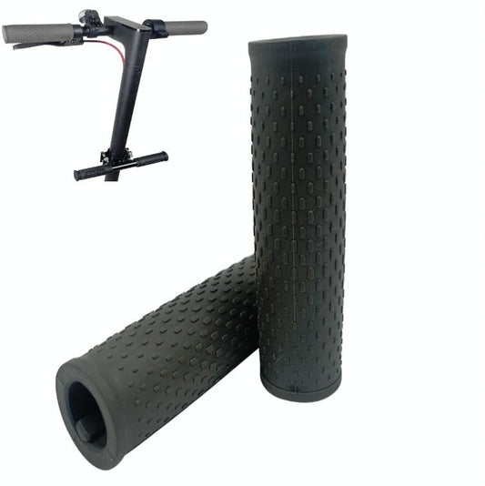 Non-slip Silicone Car Handles for Xiaomi Electric Scooter - Pair - Black