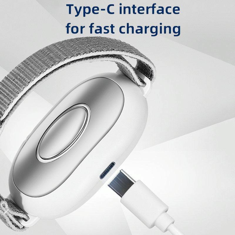 Smart Handheld Sleep Meter Ems Pulse Sleep Aid - White