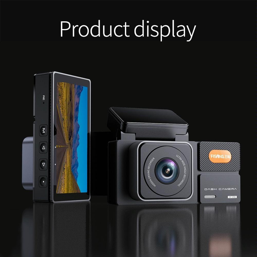 2k Hd Night Vision Car Recorder with Wifi and Single Recording