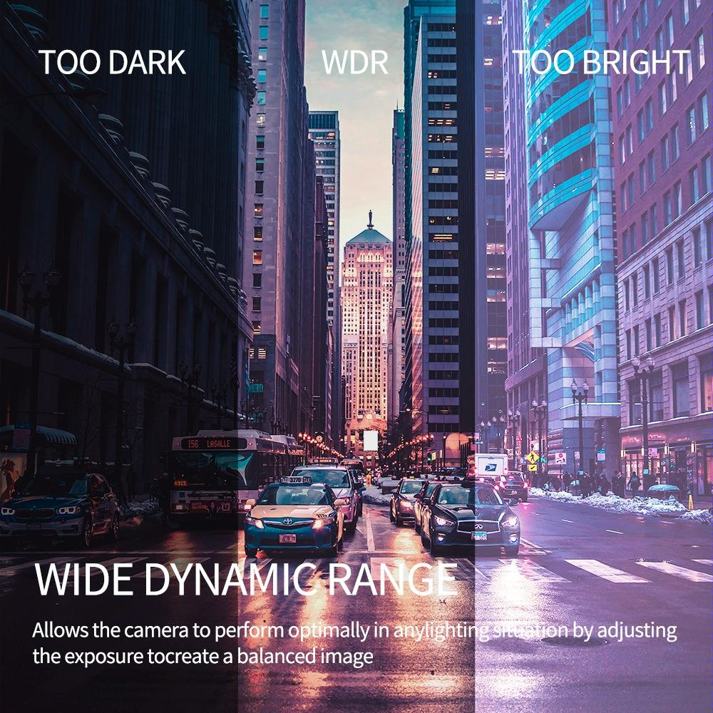 2k Hd Night Vision Car Recorder with Wifi and Single Recording